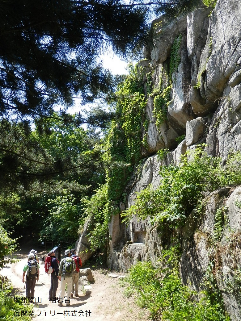 関釜フェリー 韓国トレッキングツアー 慶州南山