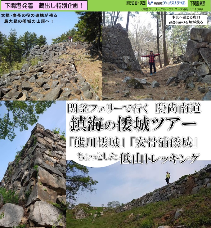 関釜フェリー 倭城ツアー 